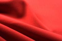 ткань красная пальтовая шерсть с кашемиром