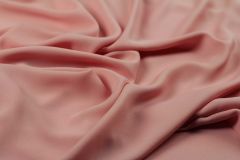 ткань креповый шелк персикового цвета Италия