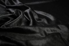ткань черная пальтовая альпака Италия