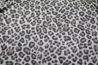 ткань креповый шифон леопард