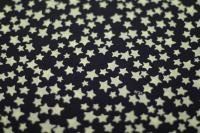ткань крепдешин со звездочками