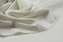 ткань белый шерстяной габардин Италия