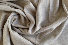 ткань твид из шерсти и кашемира бежево-серого цвета Италия