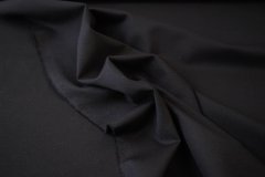 ткань джерси черного цвета из вискозы с эластаном Италия