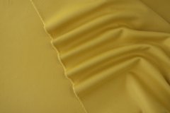 ткань пальтовый кашемир с шерстью желтого цвета Италия