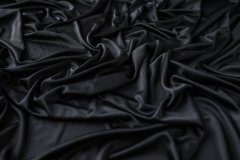 ткань трикотаж из вискозы черный Италия