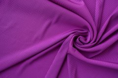ткань трикотаж лапша ярко-фиолетовый (кашкорсе) Италия