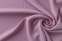 ткань креп розового цвета из шерсти и шелка Италия