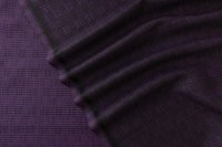 ткань шерсть фиолетовая жаккард