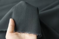 ткань темно-серая шерсть с шелком