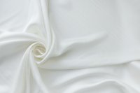 ткань сатин из вискозы белого цвета