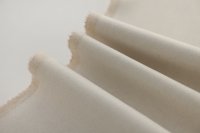 ткань пальтовый кашемир молочного и бежевого цвета (двухслойный, двусторонний)
