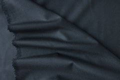 ткань костюмная шерсть темно-серого цвета Италия