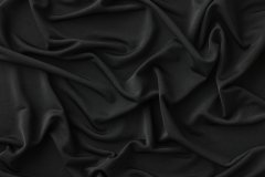 ткань трикотаж черный из вискозы Италия