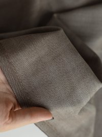 ткань костюмная шерсть в полоску и елочку