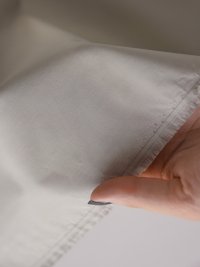 ткань плащевка из хлопка светло-серого цвета