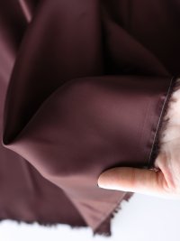 ткань подклад из вискозы шоколадного цвета