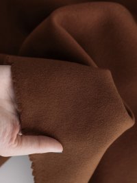 ткань пальтовая шерсть с ангорой коньячного цвета