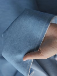 ткань джинсовая голубой хлопок тонкий