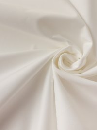 ткань костюмный хлопок молочно-белого цвета