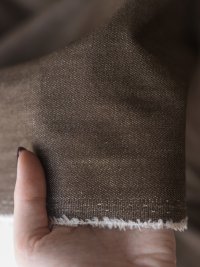 ткань джинсовая коричневого цвета