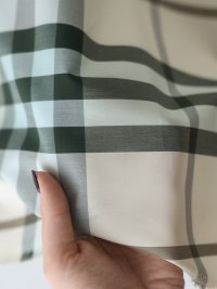 ткань рубашечная из хлопка в клетку