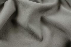 ткань плотная креповая шерсть пальтовые шерсть однотонная серая Италия
