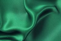 ткань шелковый сатин зеленого цвета