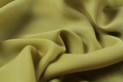 ткань желто-горчичный шармуз LORO PIANA шармюз шелк однотонная желтая Италия