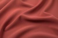 ткань кади ягодно-терракотового цвета