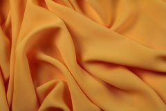 ткань шармуз кукурузный шармюз шелк однотонная желтая Италия