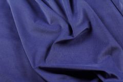 ткань вельветон василькового цвета вельвет хлопок в полоску голубая Италия
