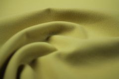 ткань желтая креповая шерсть пальтовые шерсть однотонная желтая Италия