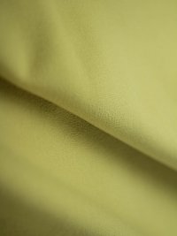 ткань пальтовая креповая шерсть жёлтого цвета