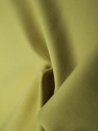 ткань пальтовая креповая шерсть жёлтого цвета