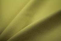 ткань желтая креповая шерсть