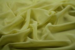ткань креповый шифон желтого цвета крепшифон шелк однотонная желтая Италия