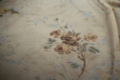 ткань шармуз из вискозы шармюз вискоза цветы бежевая Италия