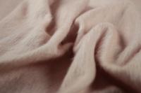 ткань пальтовая альпака пудрового цвета