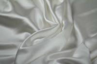 ткань белый шелковый атлас