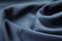ткань лен сизо-синего цвета