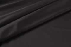 ткань темно-коричневая вирджинская шерсть костюмно-плательная шерсть однотонная коричневая Италия