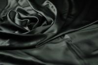 ткань атлас чёрный с эластаном