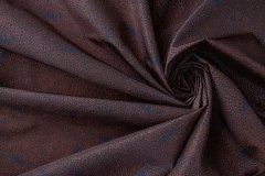 ткань Плащевка коричневого цвета с логотипом плащевка полиэстер   коричневая Италия