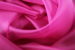 ткань розовая органза (фуксия) Италия