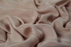 ткань нежно-розовое кади из шелка кади шелк однотонная черная Италия