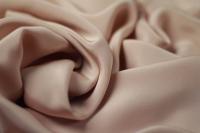 ткань нежно-розовое кади из шелка
