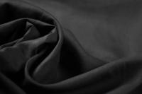 ткань черный костюмный лен