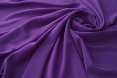 ткань фиолетовый крепдешин крепдешин шелк однотонная фиолетовая Италия