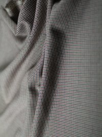 ткань шерсть с узором гусиная лапка